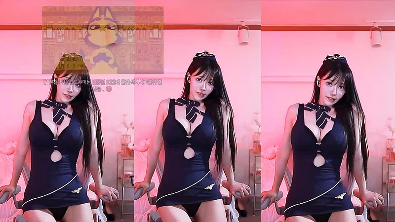 짧은 코스프레 원피스 BJ겨ㅇㄷ 팬티 노출