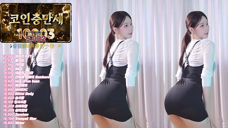 섹시 오피스룩 원피스 BJㅎㅇ파 하이라이트