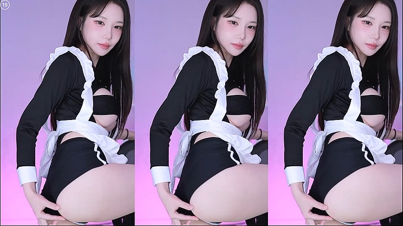 하얀 피부 BJㅁㅈ유 언더붑 코스프레 의상