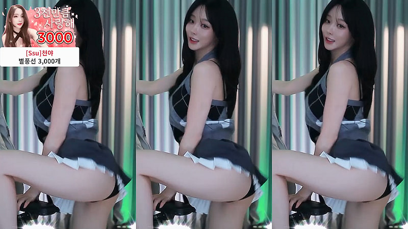 존예 슬렌더 BJㅆ지 바우치 댄스 리액션컷