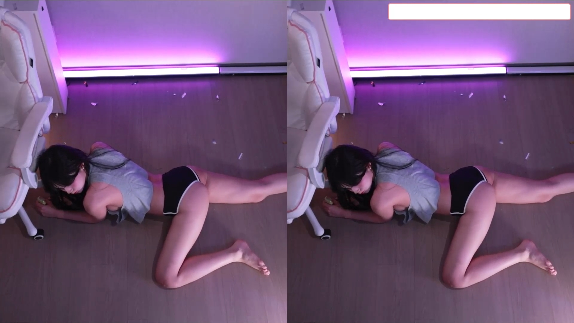 슬렌더 BJㄱㄹㄴ율 노브라 회색 나시티