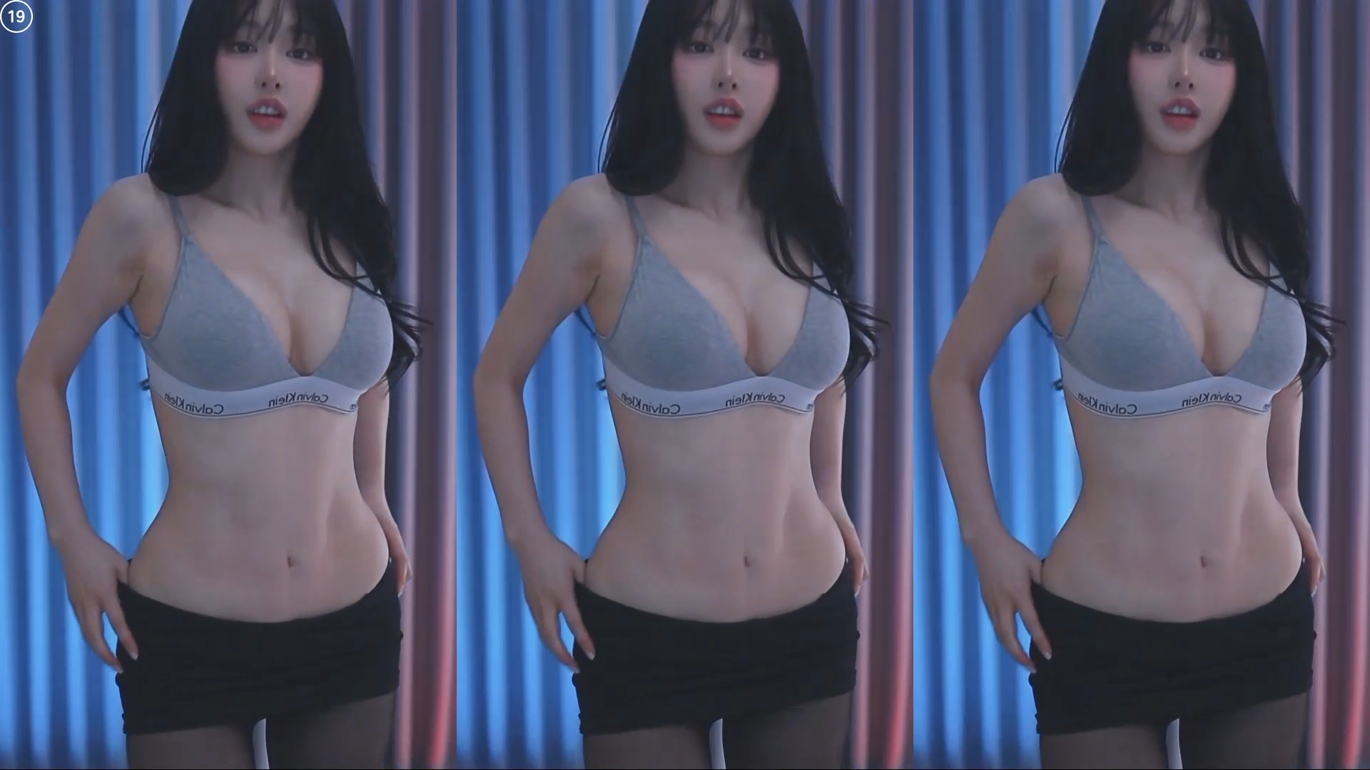 오피스룩 검정 스타킹 BJㅆ지 바닥 거울