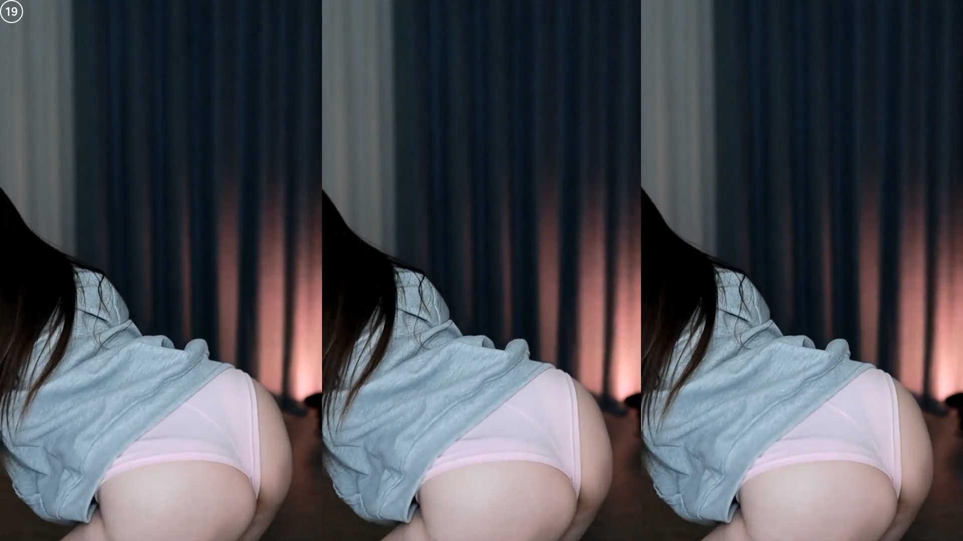 하의 실종 보댕이 보일 듯한 반바지 BJㅎ찡