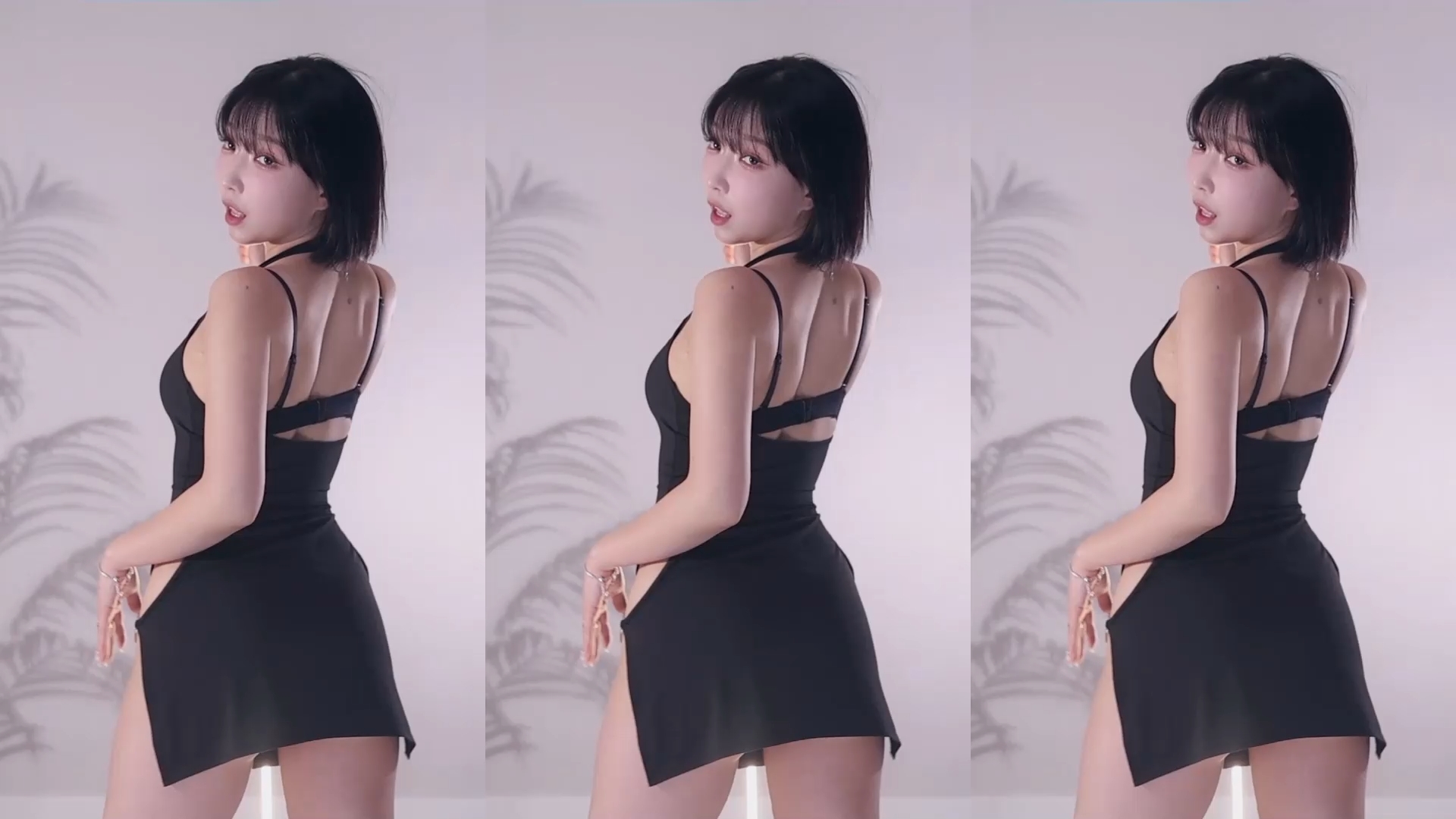 노팬티 BJㅇㅈ각 은꼴 옆트임 원피스 리액션컷