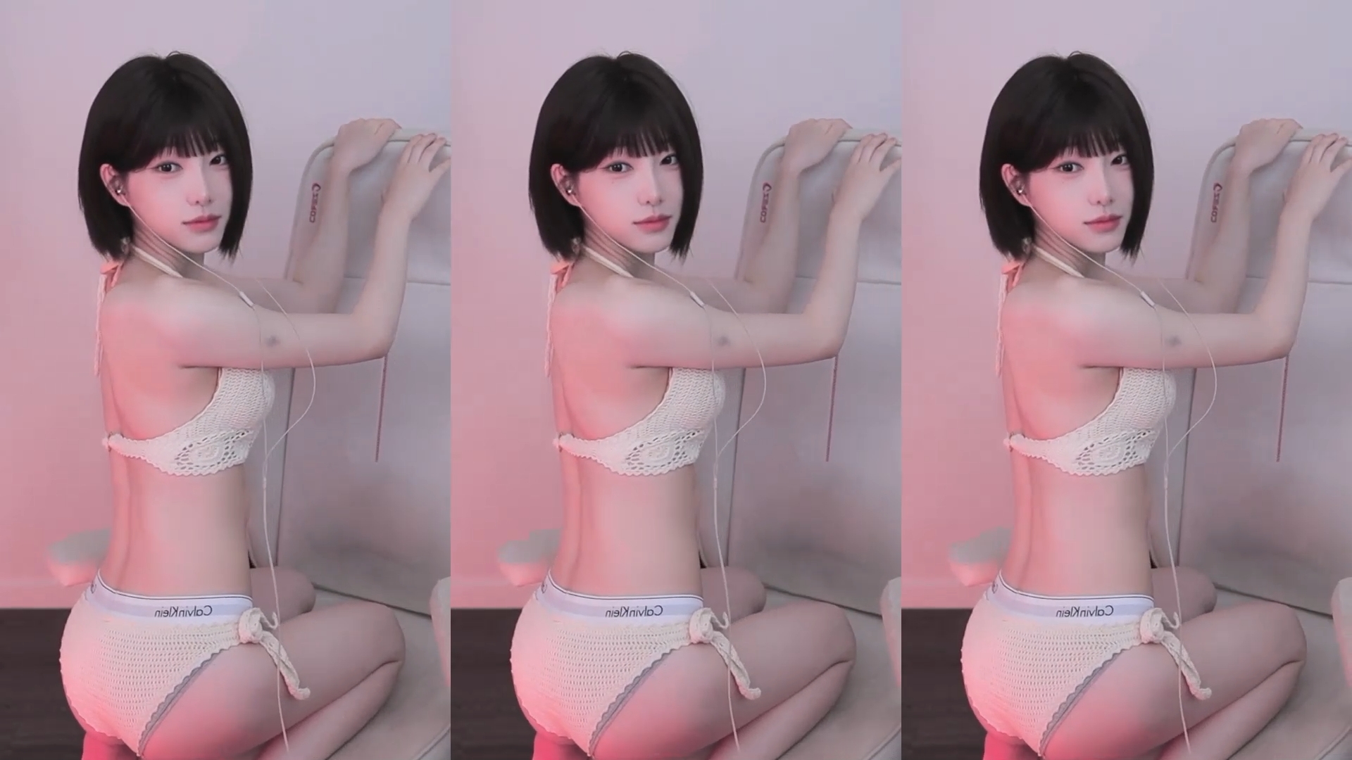 비키니룩 몸매 BJ주ㅋㅋ 수줍게 댄스 리액션