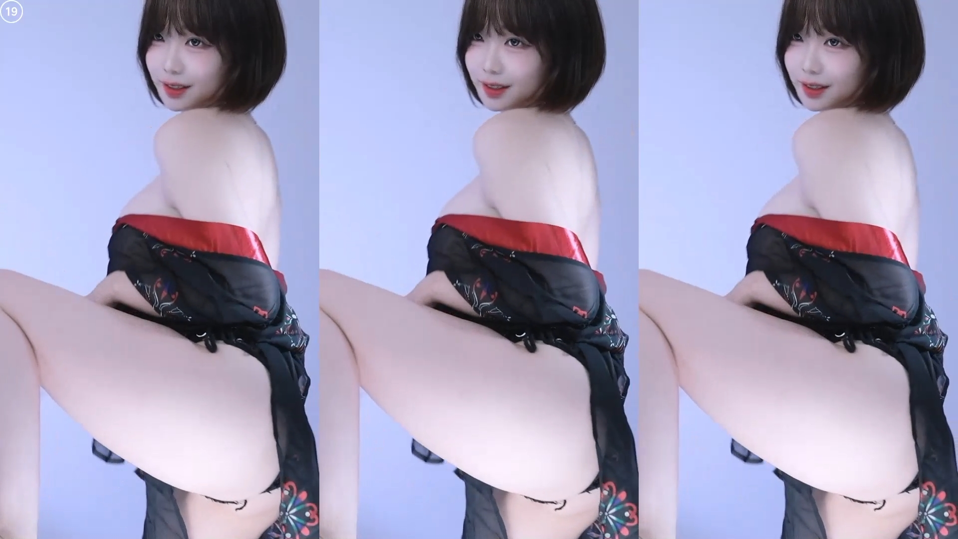 육덕 베이글 몸매 BJㄹ아 기모노 가슴골 무빙