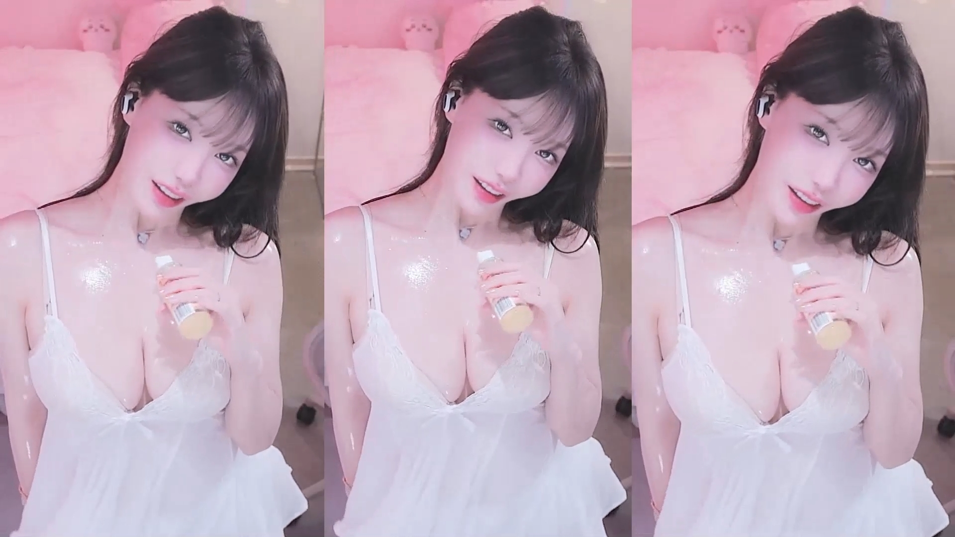 오일 플레이 BJ겨ㅇㄷ 맨질맨질한 가슴골