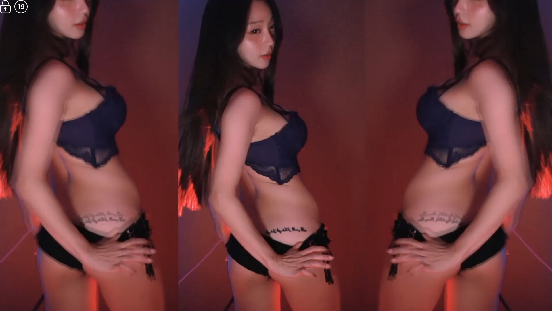 섹시 요염한 BJㅇㄴ나 핫팬츠 파란 속옷
