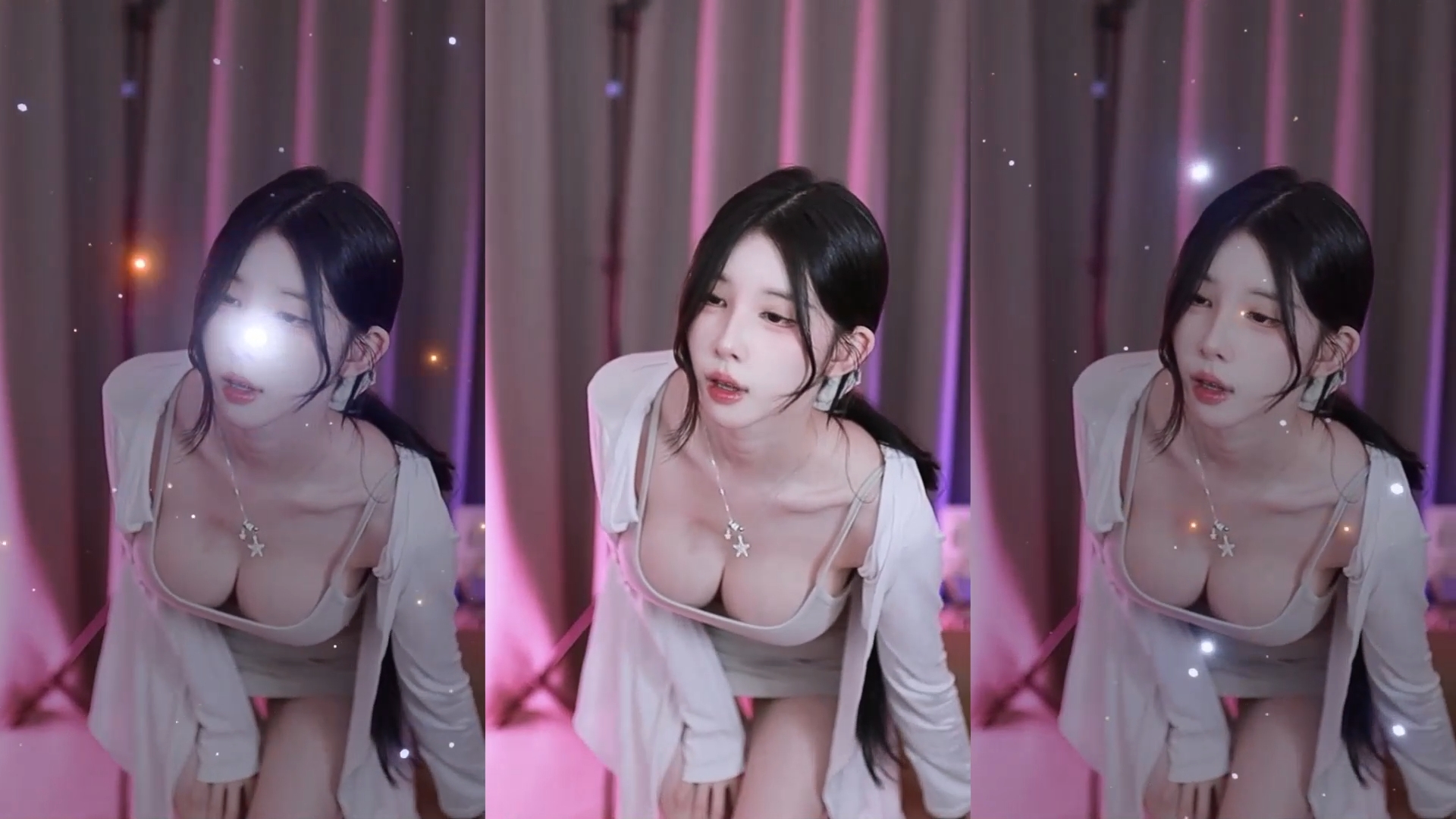 골반 라인이 이쁜 슬렌더 몸매 BJㅅ라 짧동